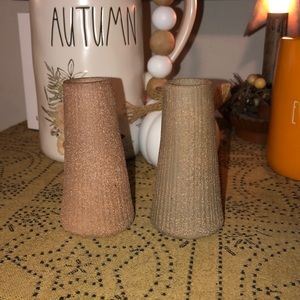 Citrine Canyon Clay Candlesticks Set of 2